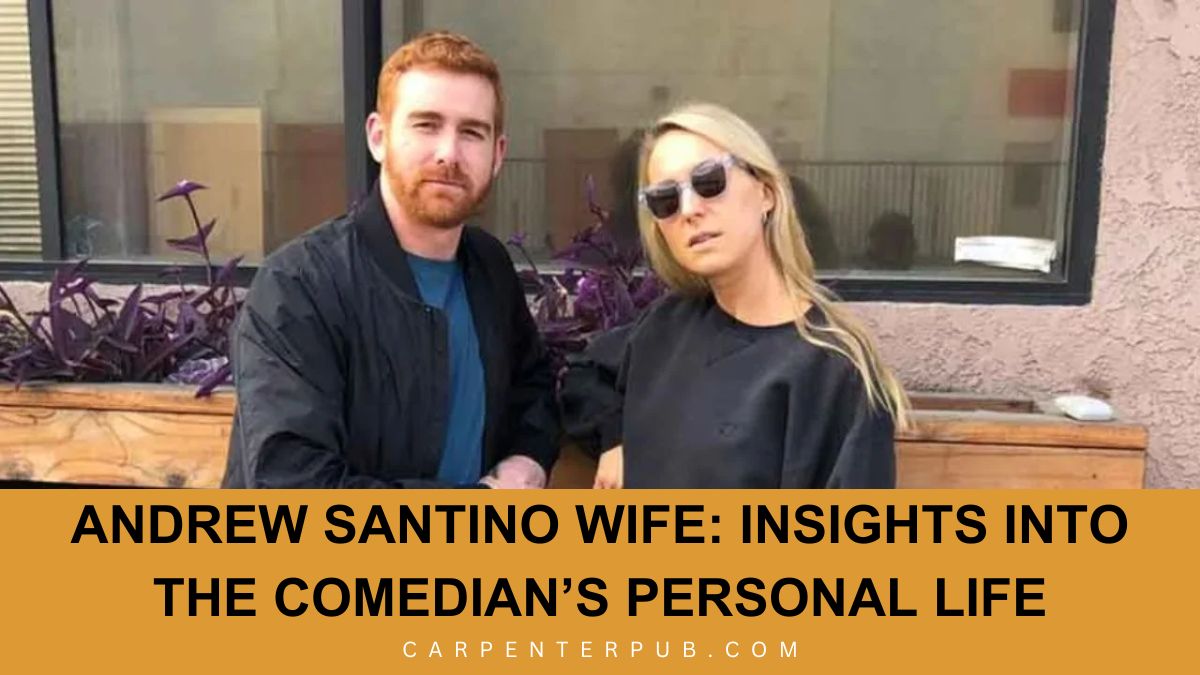 andrew santino wife